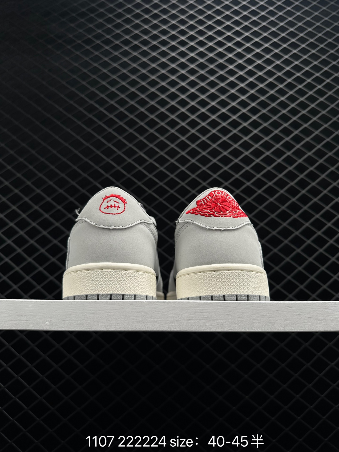 Travis Scott x Fragment x Air Jordan 1 Low“Military Blue”